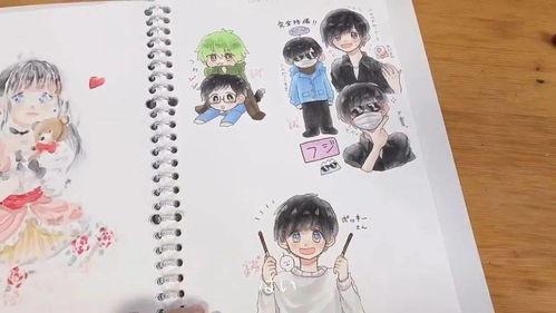 漫画手绘本,穿越时空的奇幻之旅